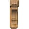 Ekena Millwork Balboa Craftsman Rough Sawn Bracket w/ Offset Brace, Western Red Cedar, 6"W x 20"D x 20"H BKT0604X20X20BOA04RWR - alternate 3